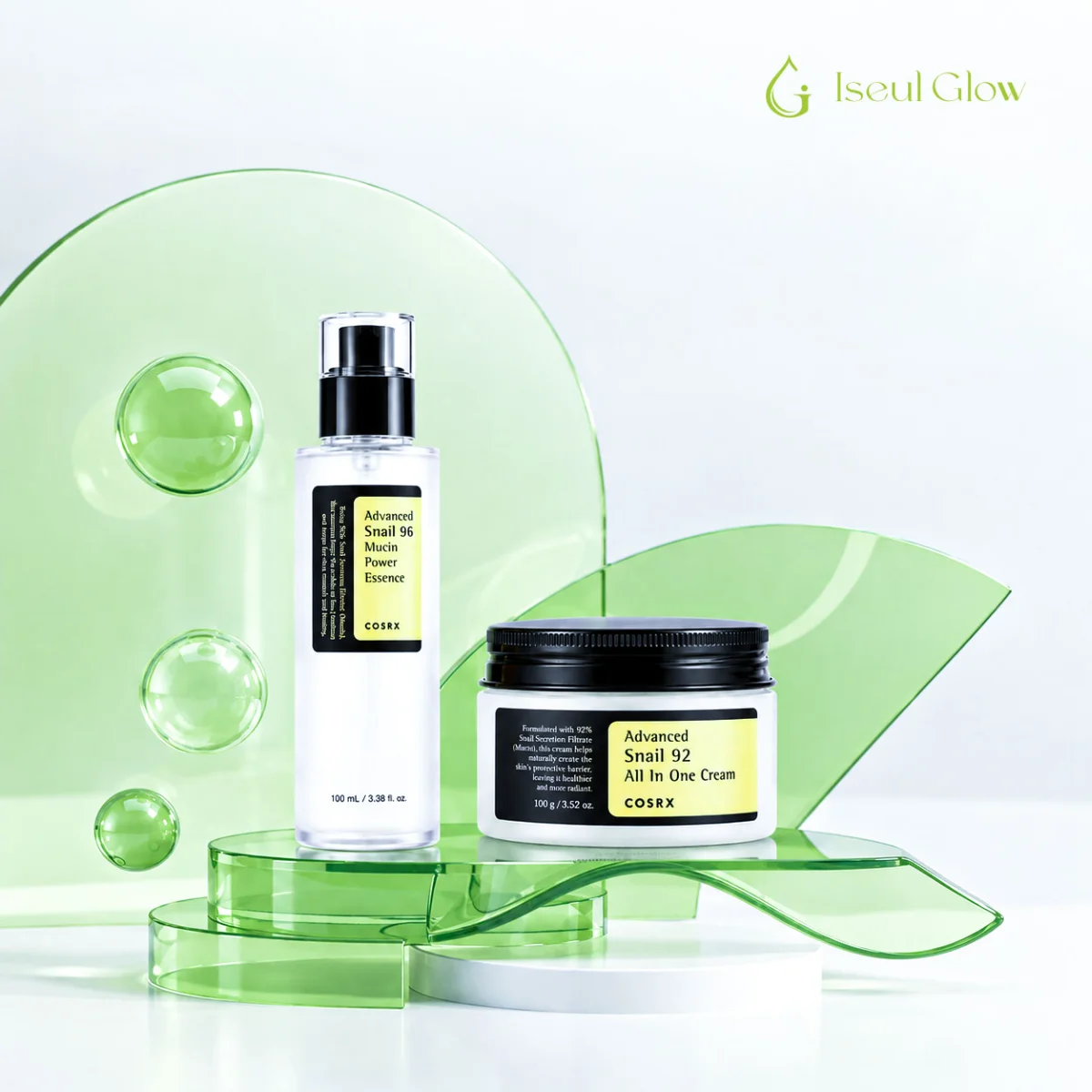 Snail Repair + Hydration Duo (COSRX)