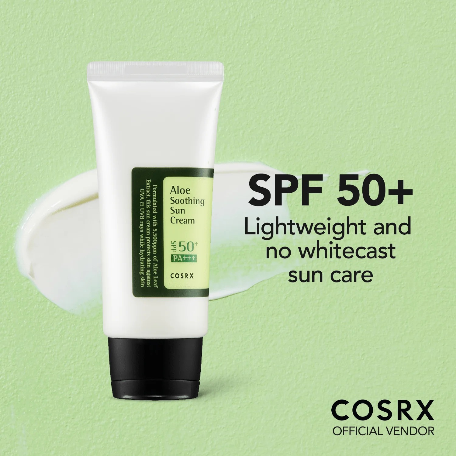 Aloe Soothing Sun Cream SPF50+